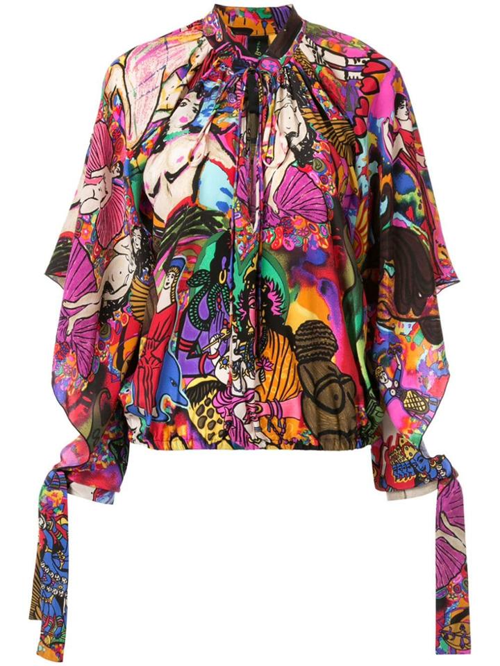 Romance Was Born Opal Goddess Blouse - Multicolour