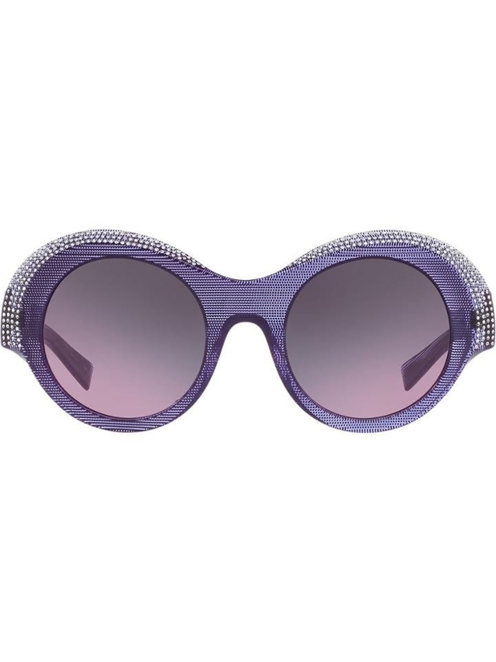 Alain Mikli X Alexandre Vauthier Roselyne Sunglasses - Purple