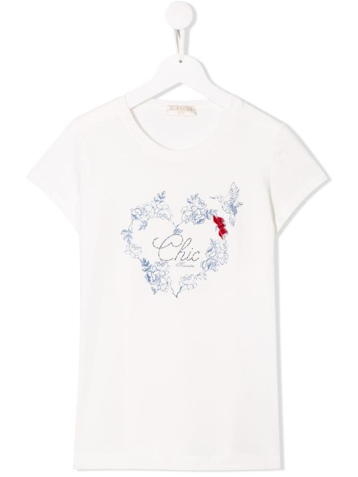 Monnalisa Chic T-shirt - White