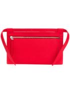 Elena Ghisellini Nia Jet Setter Small Pouch Bag - Red