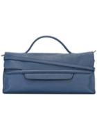 Zanellato Large Tote Bag, Women's, Blue, Leather