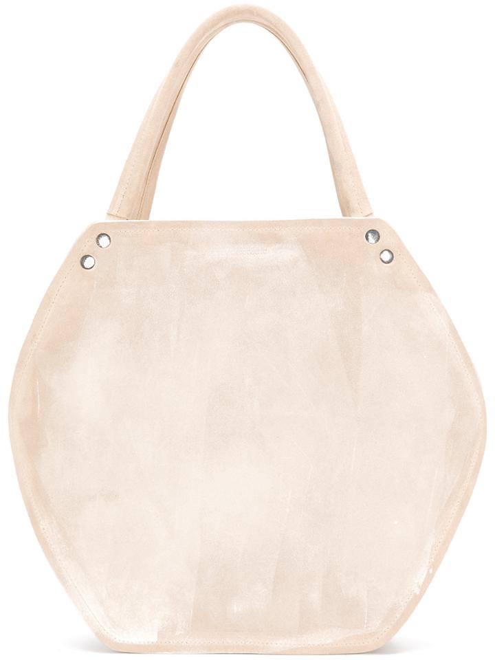 Cherevichkiotvichki Distressed Tote - Nude & Neutrals