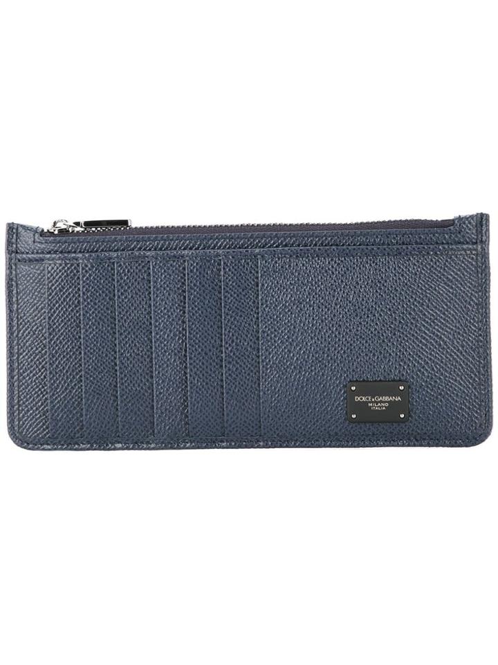 Dolce & Gabbana Slim Wallet - Blue