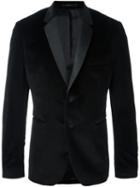 Paul Smith Velvel Tuxedo Jacket, Men's, Size: 48, Black, Cotton/viscose
