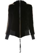 Greg Lauren Black Velvet Royal Track Jacket
