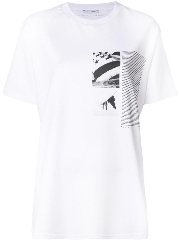 1017 Alyx 9sm Graphic Print T-shirt - White
