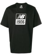 New Balance Logo Print T-shirt - Black