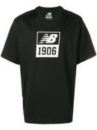 New Balance Logo Print T-shirt - Black