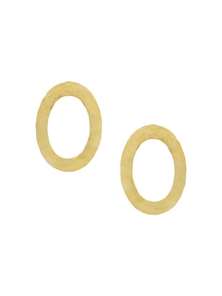 Crescioni Paz Earrings - Metallic