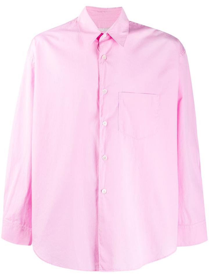 Our Legacy Long Sleeved Cotton Shirt - Pink