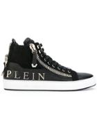 Philipp Plein Mid-top Ginza Sneakers - Black