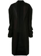 Yohji Yamamoto Vintage Deconstructed Long Coat - Black