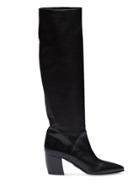 Prada Pull On 70mm Boots - Black