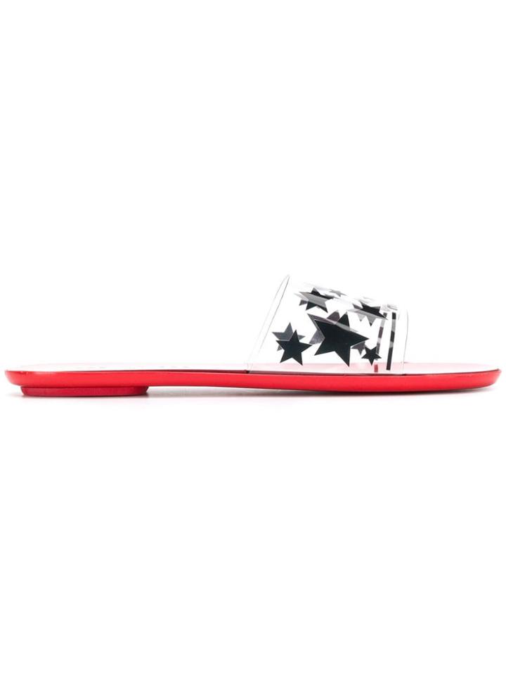 Miu Miu Stars Slides - Black