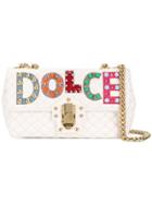 Dolce & Gabbana Lucia Quilted Shoulder Bag - White