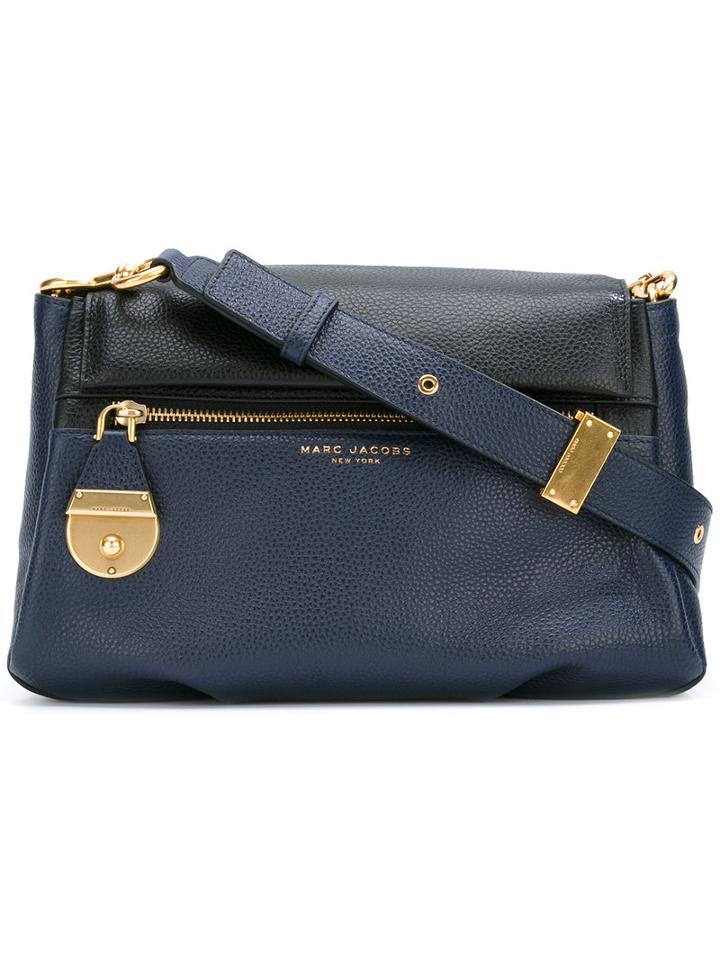 Marc Jacobs Front Pocket Cross Body Bag, Women's, Blue, Polyethylene-vinyl Acetate (peva)