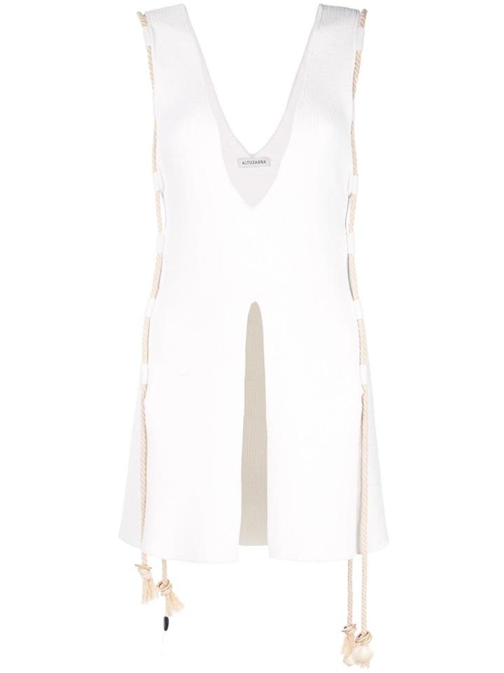 Altuzarra 'amira' Knit Top - White