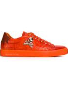 Philipp Plein Say So Sneakers, Men's, Size: 40, Yellow/orange, Leather/rubber