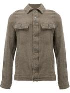 Undercover Buttoned Fitted Jacket - Brown
