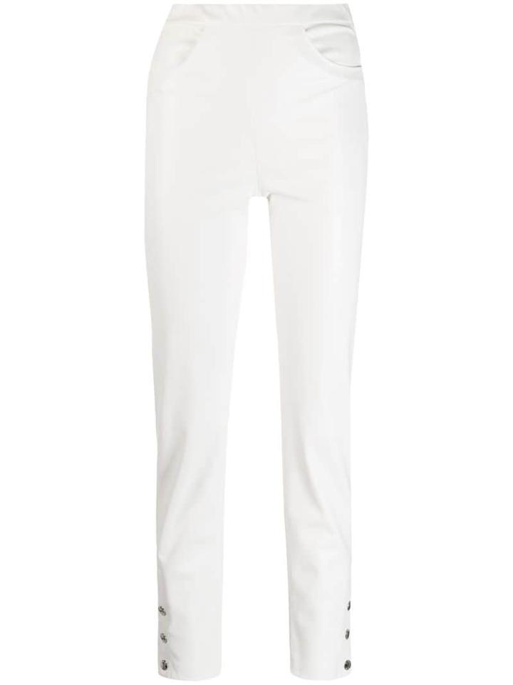 Patrizia Pepe Straight-leg Trousers - White