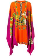 Moschino - Chain Print Dress - Women - Rayon/other Fibers - One Size, Women's, Rayon/other Fibers