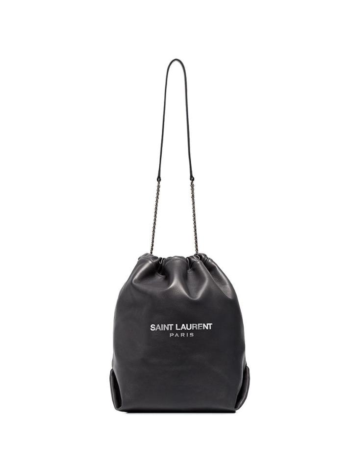 Saint Laurent Teddy Shoulder Bag - Grey