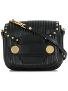 Stella Mccartney Popper Shoulder Bag - Black