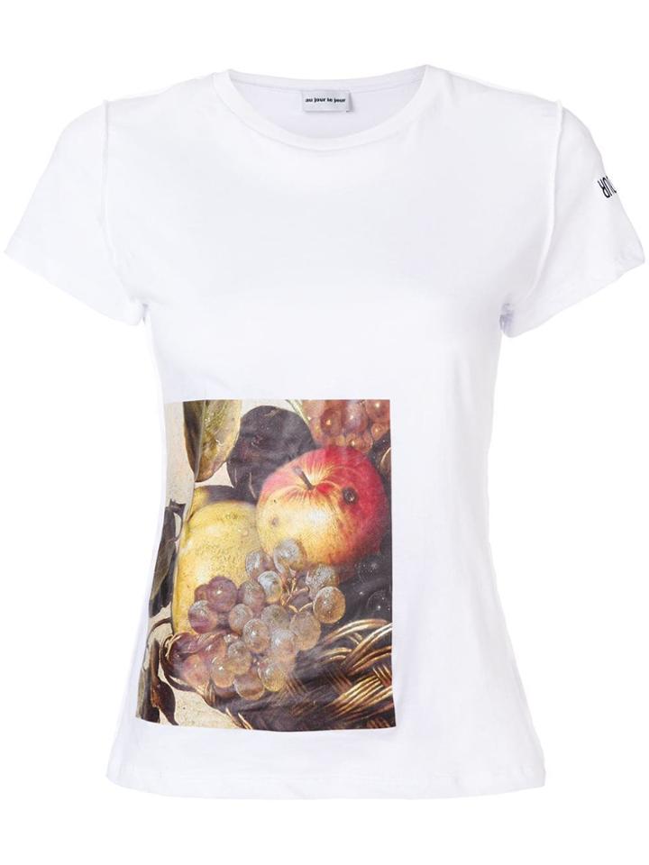 Au Jour Le Jour Caravaggio T-shirt - White