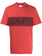 Napa Silver Logo T-shirt - Red