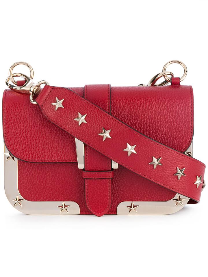 Star Studded Crossbody Bag - Women - Calf Leather - One Size, Calf Leather, Red Valentino