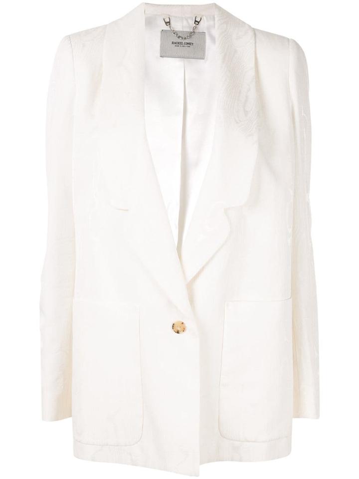 Rachel Comey Classic Single-breasted Blazer - White