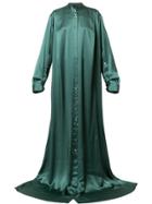 Ann Demeulemeester Long Button-up Dress - Green