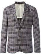 Z Zegna Two Button Blazer, Men's, Size: 50, Blue, Silk/cupro/wool
