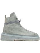 Marsèll Lace-up Ankle Boots - Blue