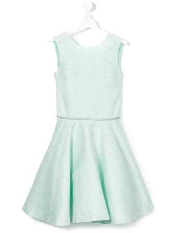 David Charles Kids Flared Dress - Green