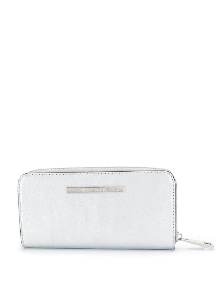 Marc Ellis Ares Zipped Wallet - Silver