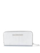 Marc Ellis Ares Zipped Wallet - Silver