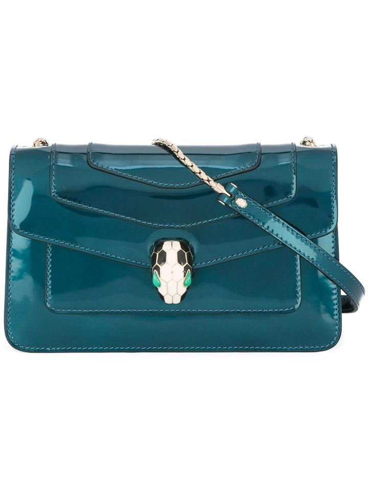 Bulgari Metallic Adjustable Crossbody Bag