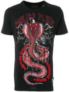Philipp Plein Snake Print T-shirt - Black