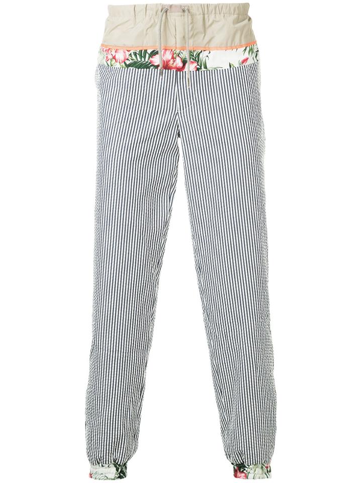 Kolor Contrast Track Trousers - Blue