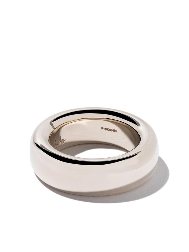 Pomellato 18kt White Gold Iconica Small Band Ring