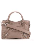 Balenciaga Classic Mini City Bag - Neutrals