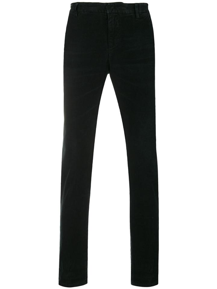 Dondup Classic Slim Trousers - Black