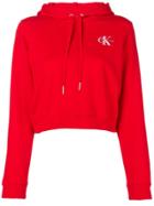 Calvin Klein Jeans Embroidered Logo Hoodie