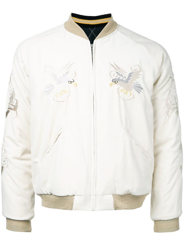 Tailor Toyo - Velveteen Jacket - Men - Cotton/acetate - M, White, Cotton/acetate