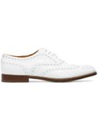 Church's Burwood 3 Flat Brogues - White