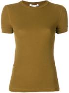 Helmut Lang Plain T-shirt - Yellow & Orange