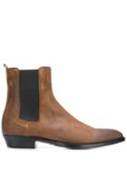 Buttero Chelsea Ankle Boots - Brown