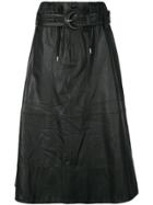 Proenza Schouler Belted Skirt - Black