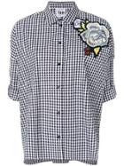 Twin-set Checked Shirt - Black